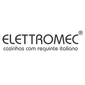 Logotipo da Elettromec - geladeiras e refrigeradores importados